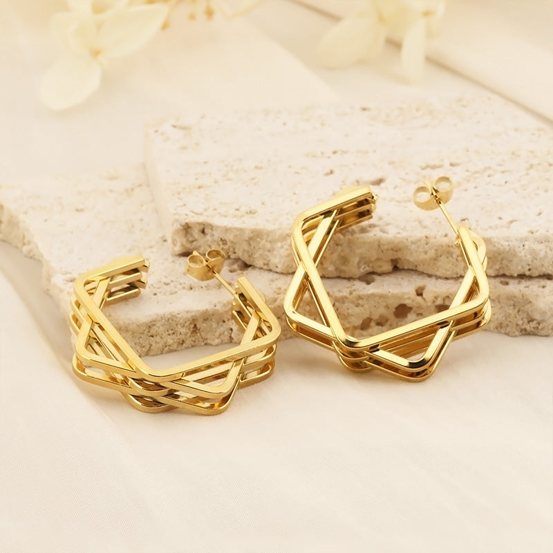 Cross Earrings