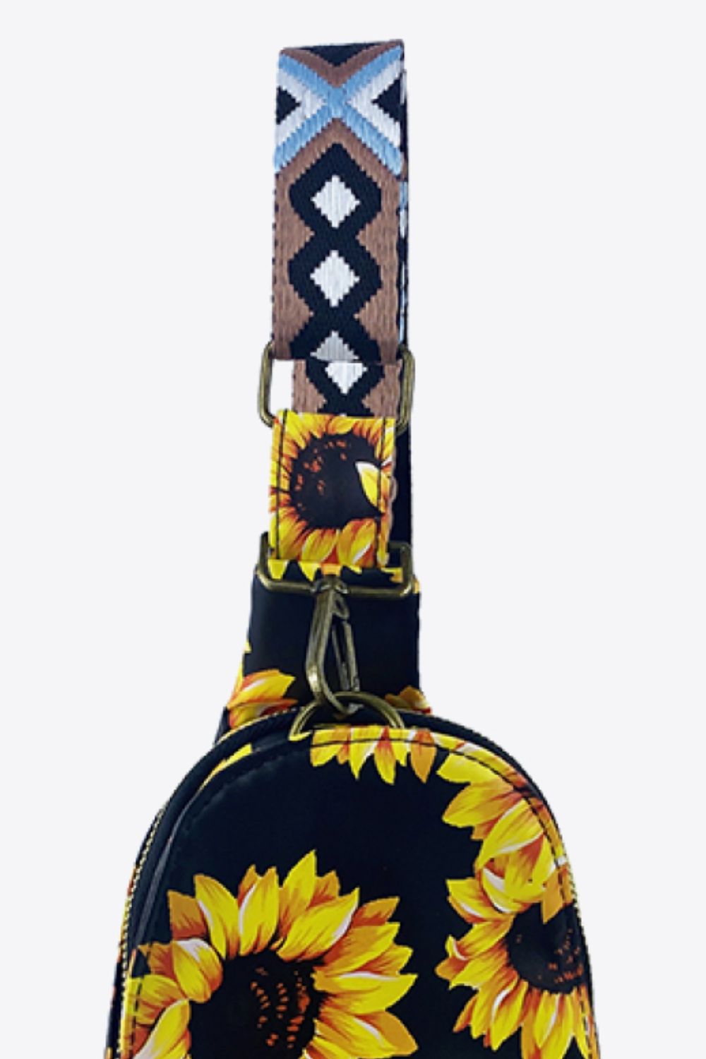Leopard Leather Sling Bag