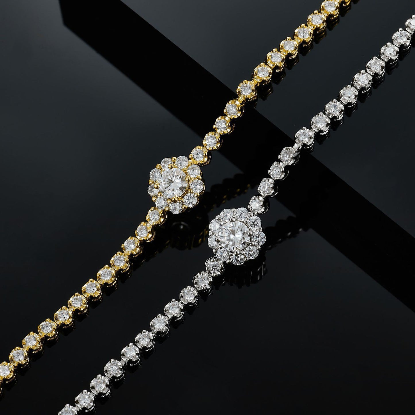 White Gold Diamond Bracelet