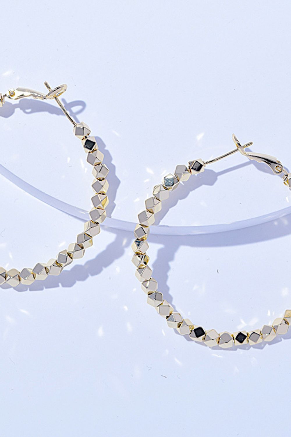 Sparkle Hoop Earrings