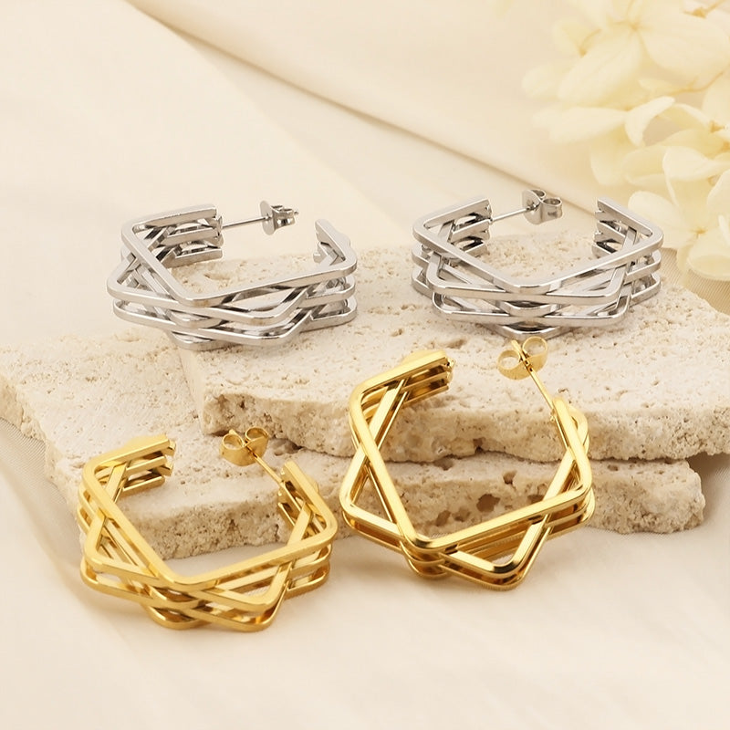 Cross Earrings