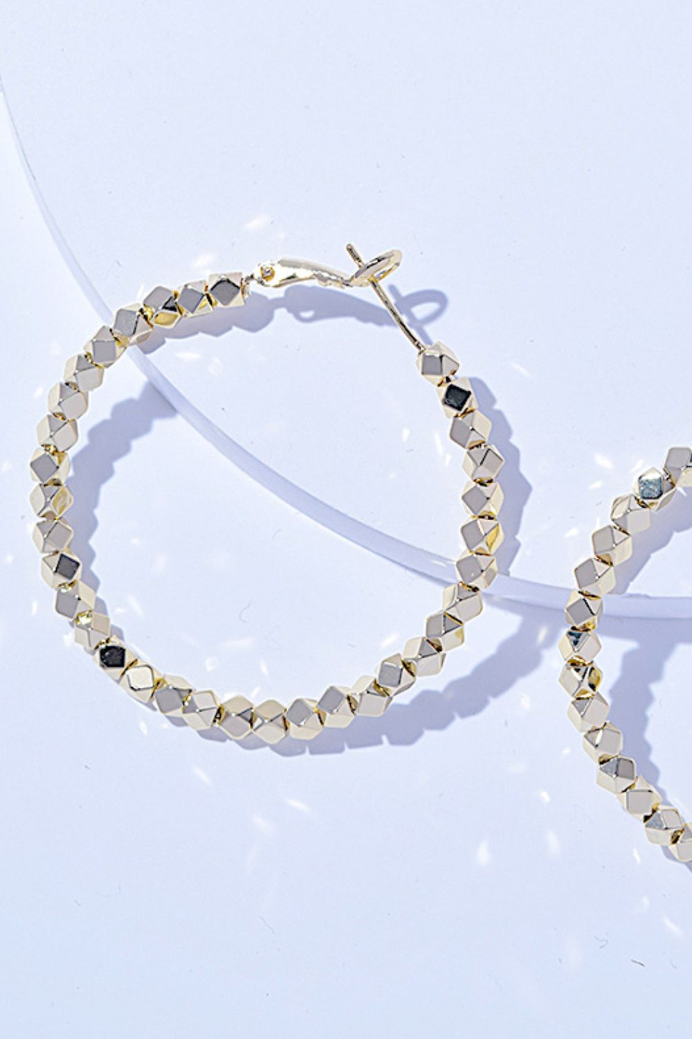 Sparkle Hoop Earrings