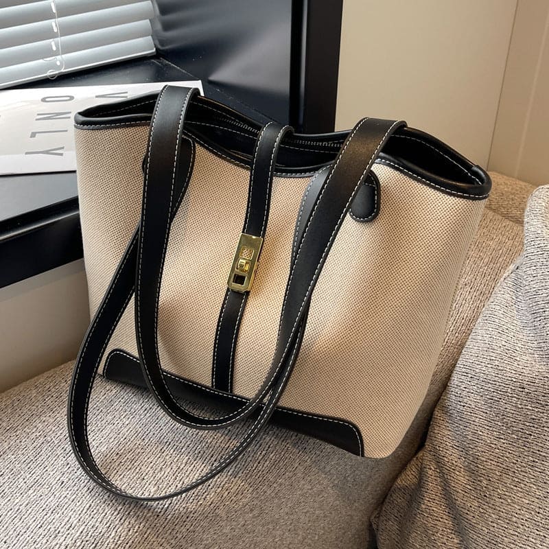Large Retro Women's Tote Bag