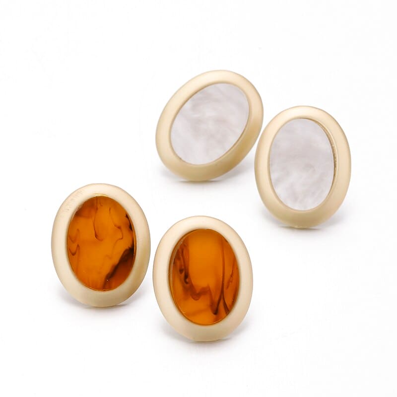 Vintage Gold Classic Earrings