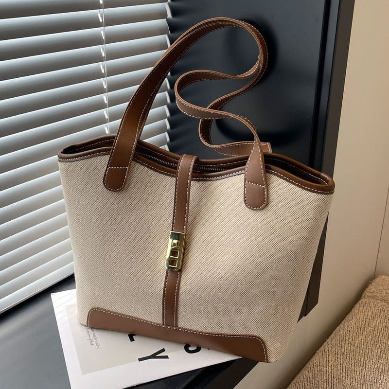 Large Retro Women's Tote Bag