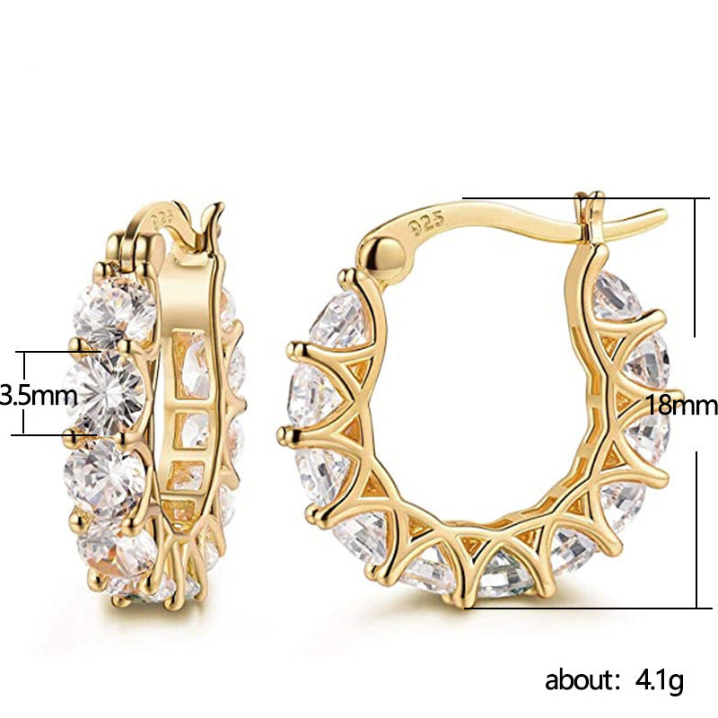 Full U-shaped Earrings