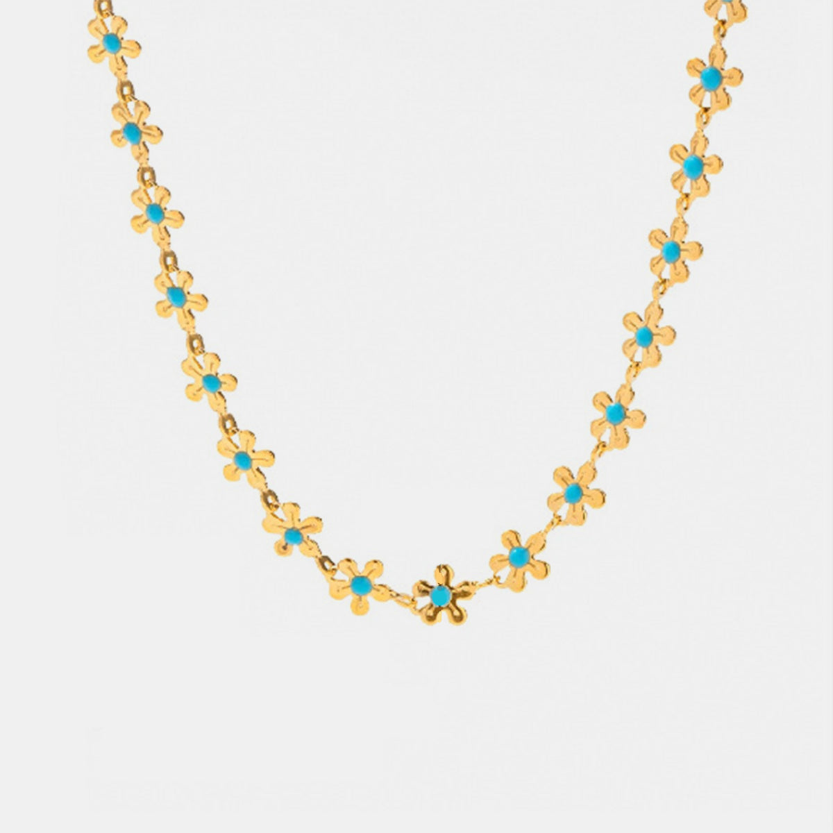 Drip Flower Necklace