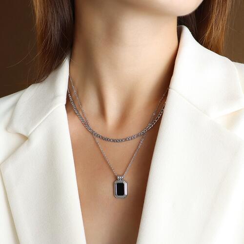 Gold- Black Necklace
