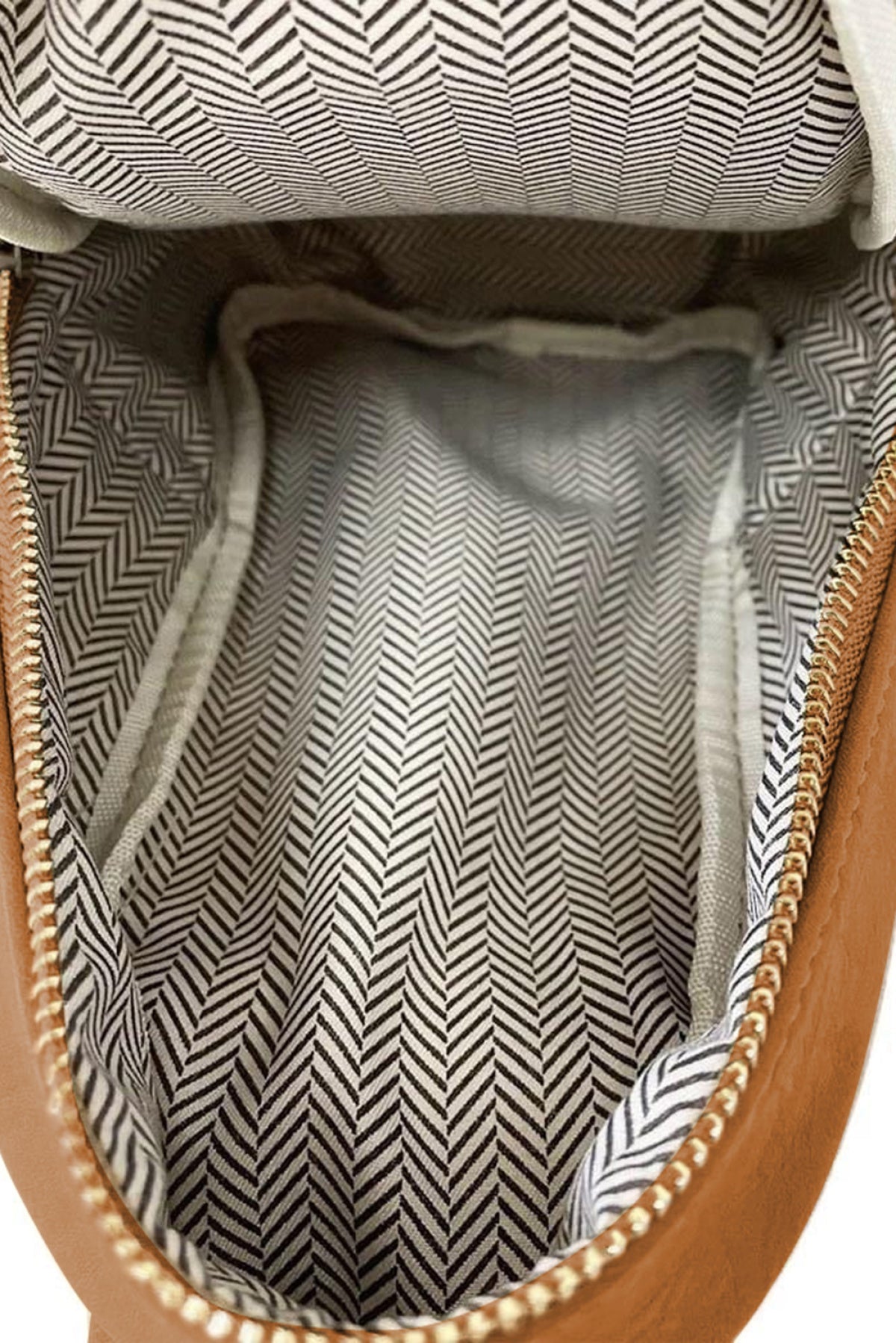 Leather Zipped Crossbody Bag
