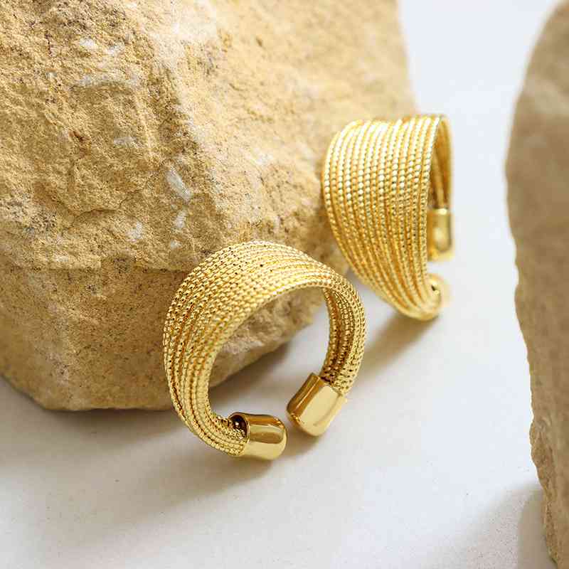 Gold Open Ring