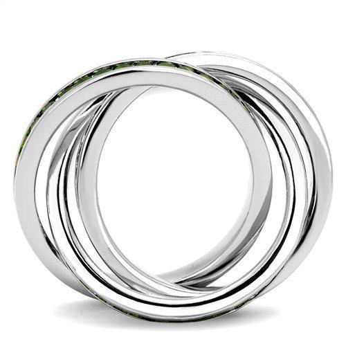 Sterling Silver Emerald Ring