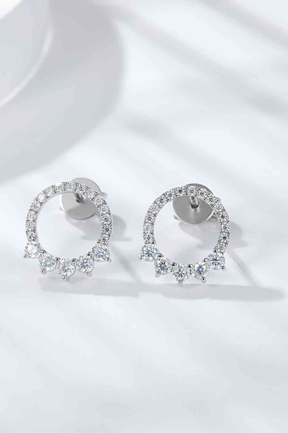 Platinum-Diamond Earrings