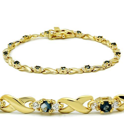 Green and Gold Bracelet