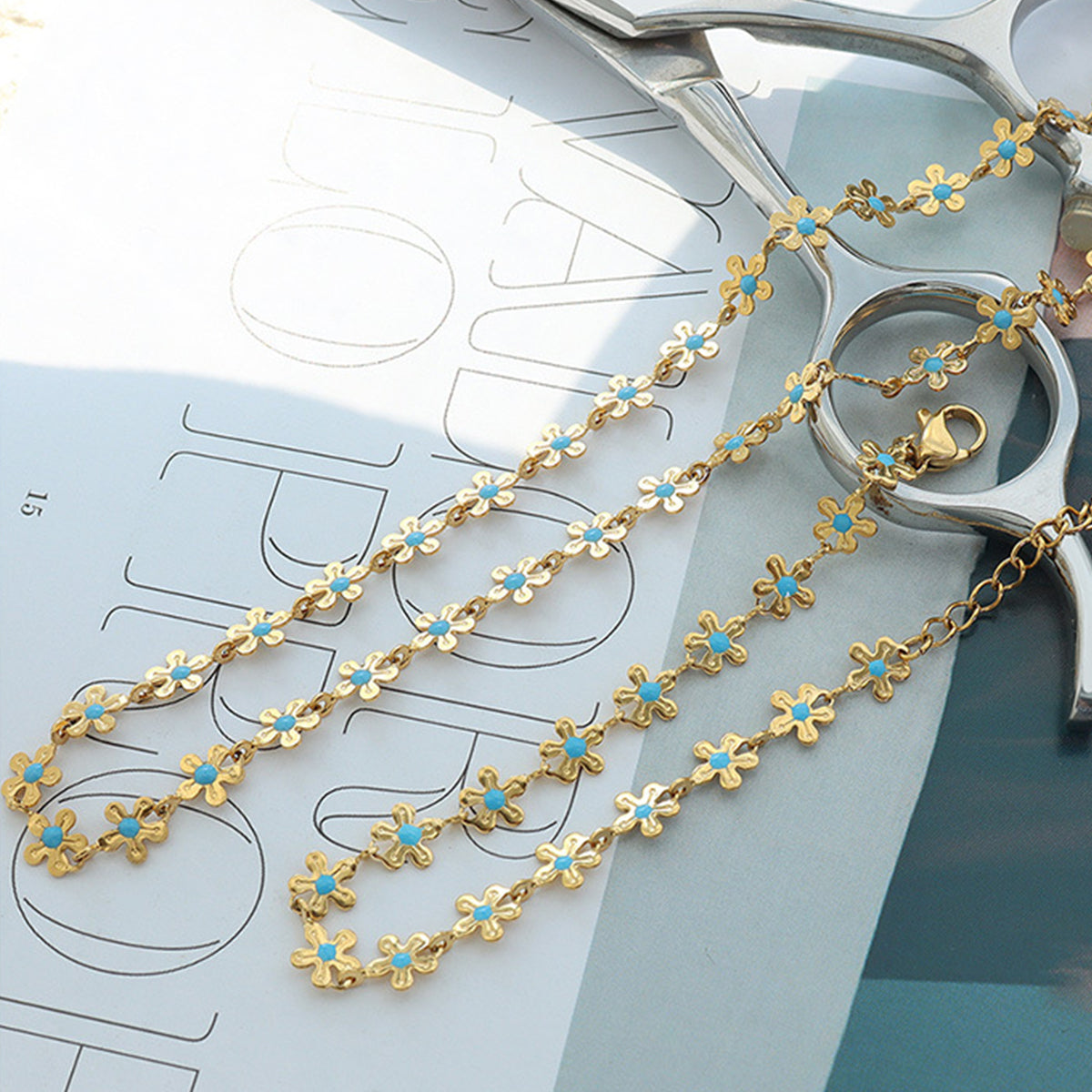 Drip Flower Bracelet