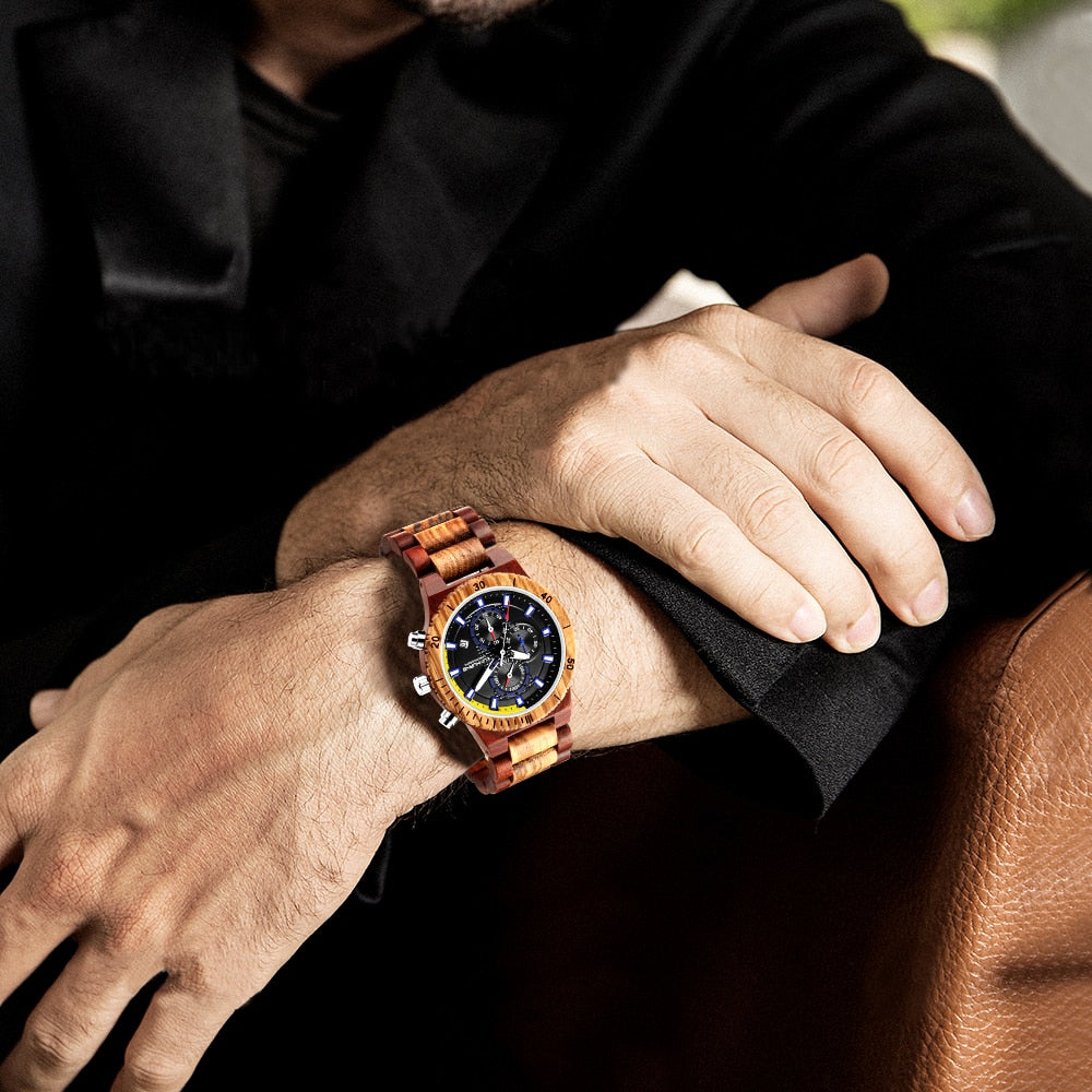Men Bamboo Watch