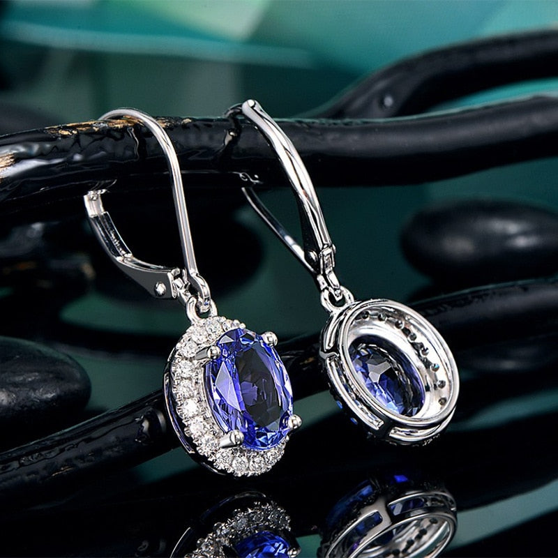 Blue Waters Diamond Earrings