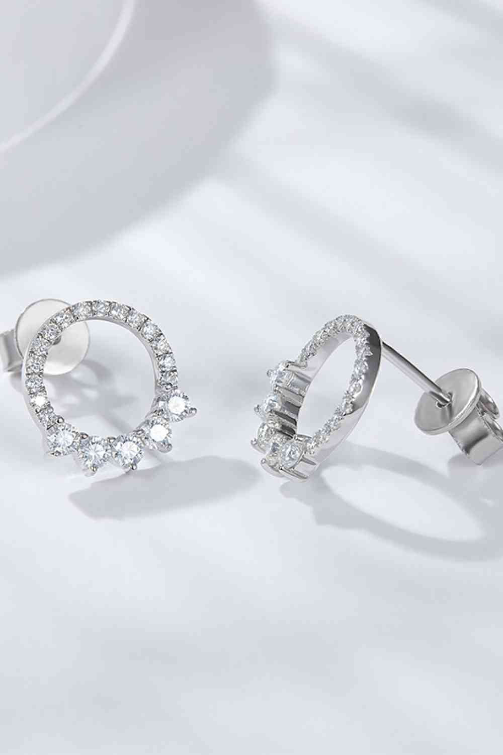 Platinum-Diamond Earrings