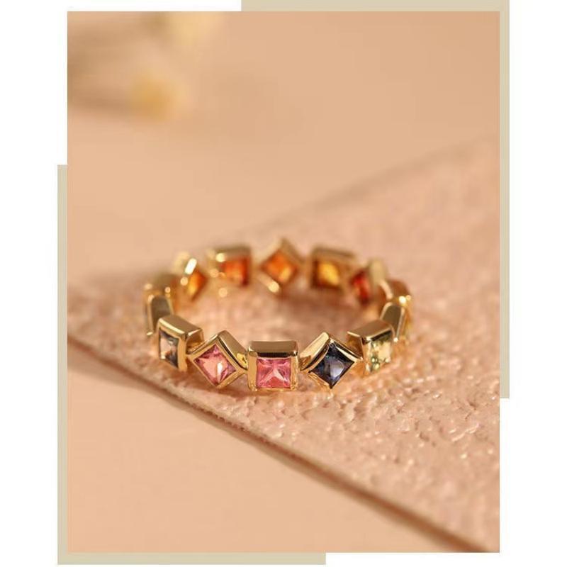 Multi-color Gold Ring