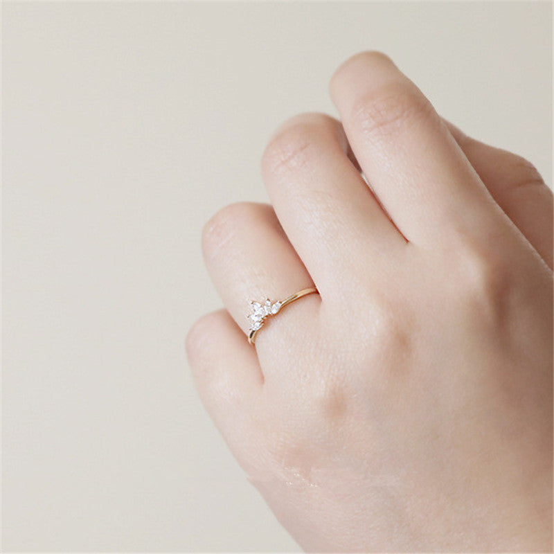 Gold Crown Rings