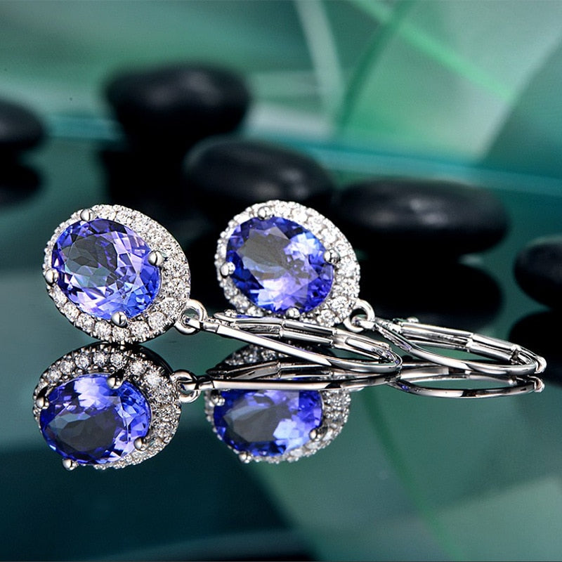 Blue Waters Diamond Earrings