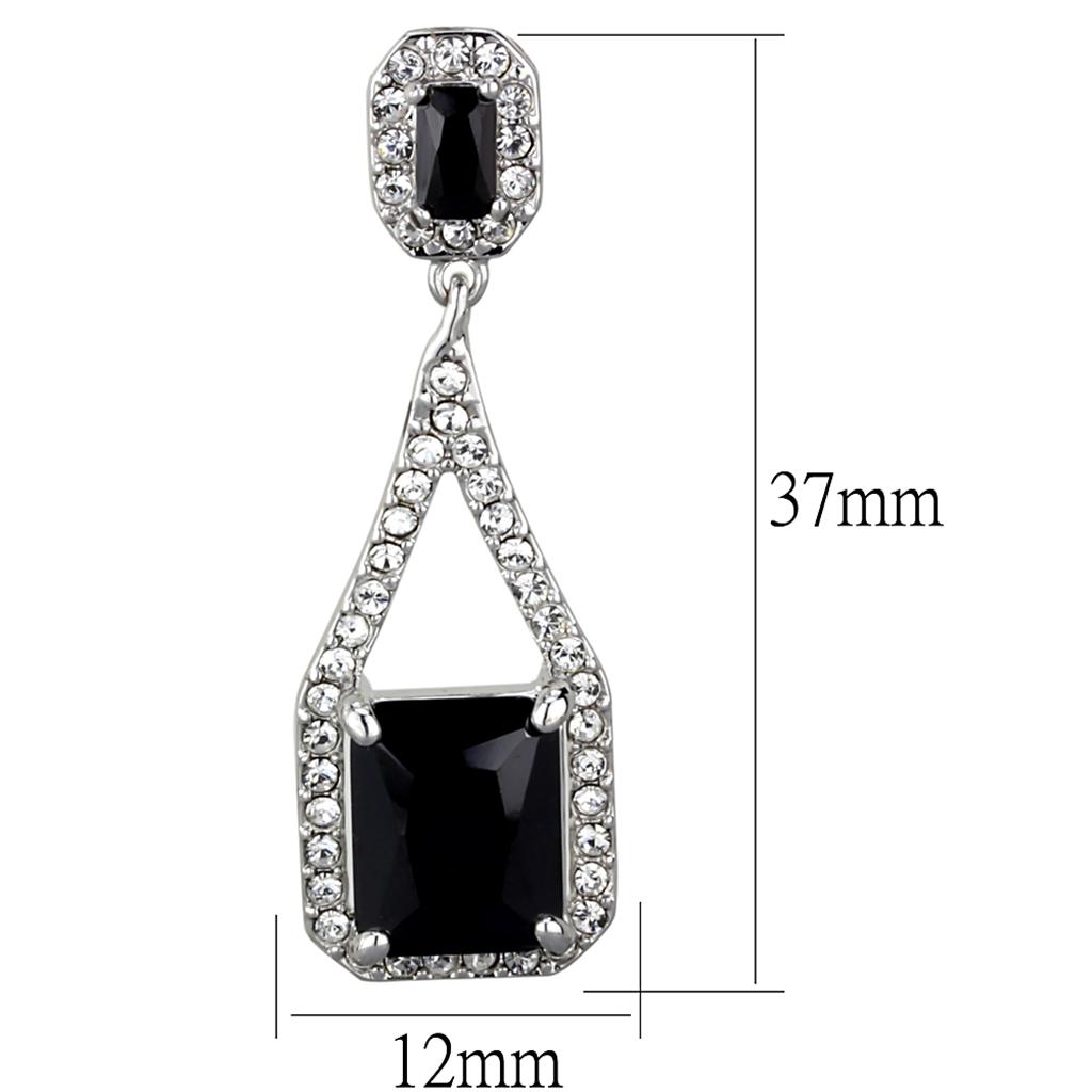 Drop Diamond Earrings