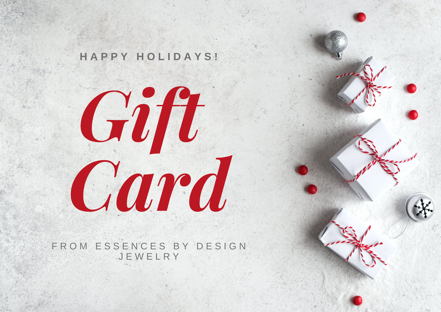 Merry Christmas Gift Card