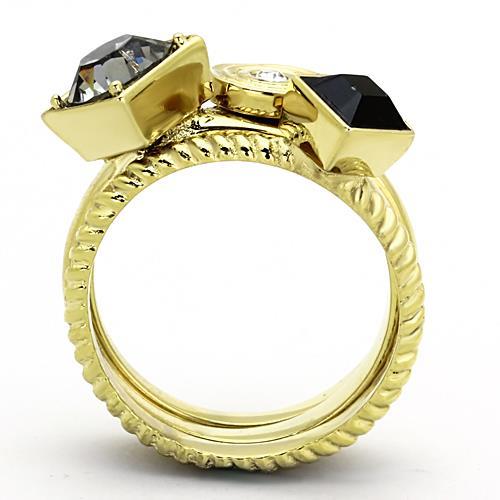 Gold Design Three-set Ring