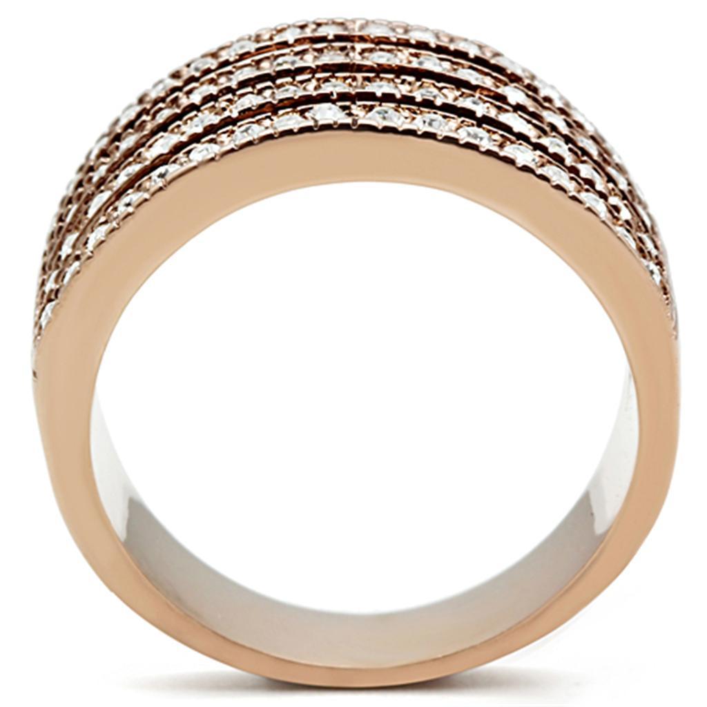 Rose Gold Unique Ring