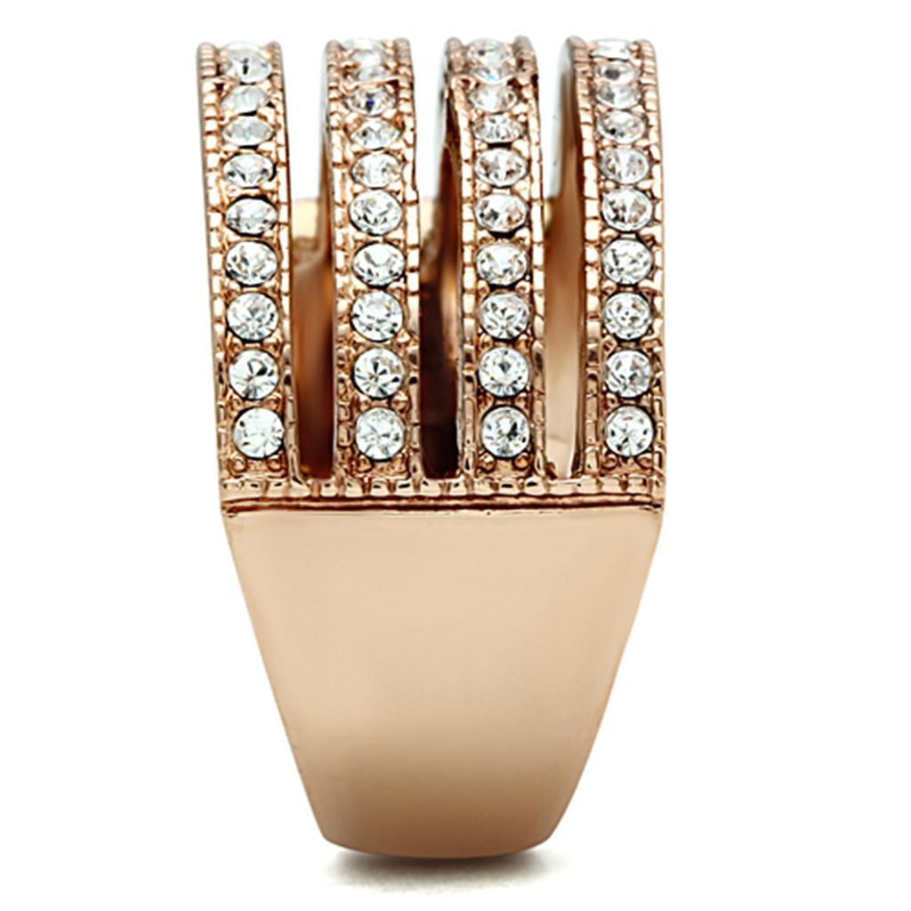 Rose Gold Unique Ring