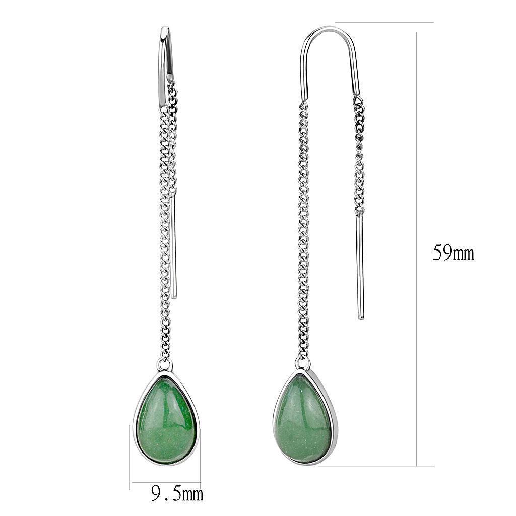 Precious Jade Earrings