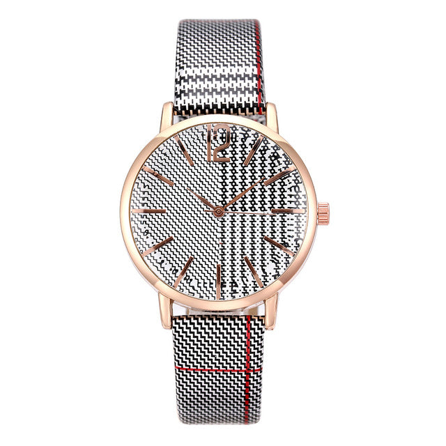 Women Goddess Casual Leather Watch
