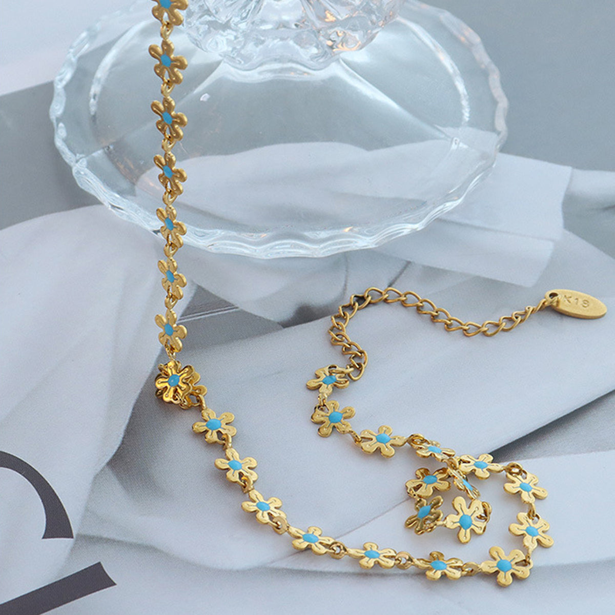 Drip Flower Necklace