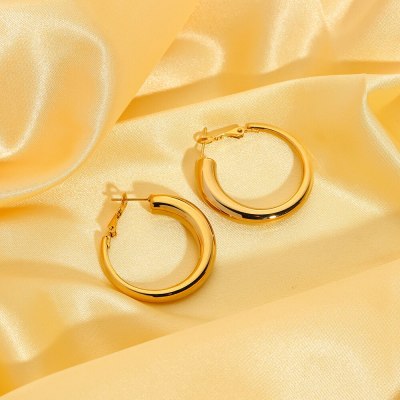 Hollow Hoop Earrings