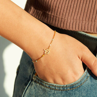 Gold Crown Bracelet