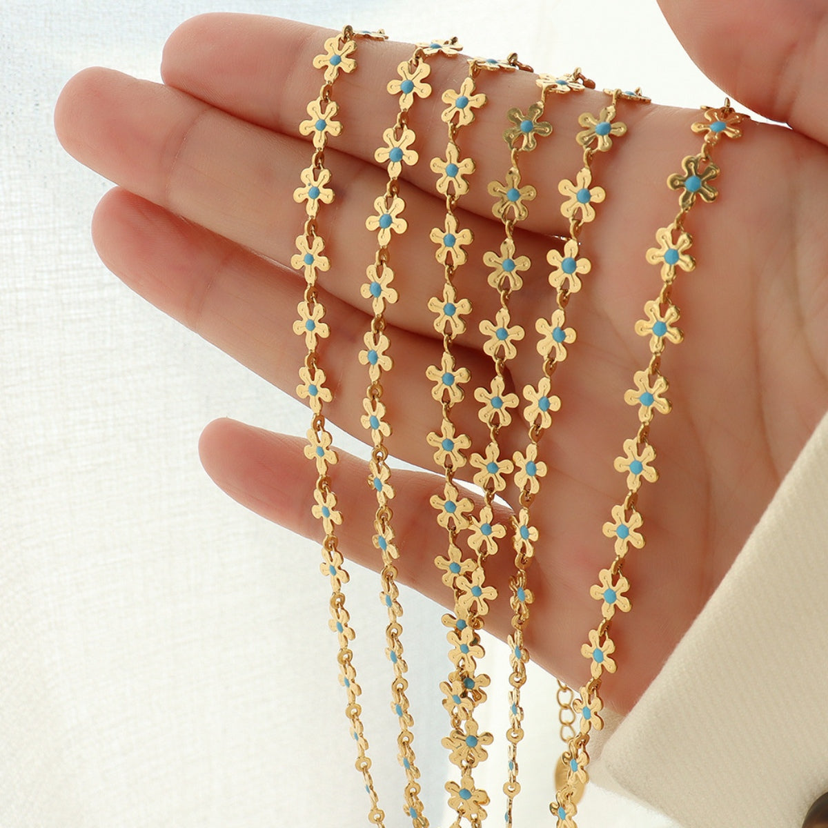 Drip Flower Necklace