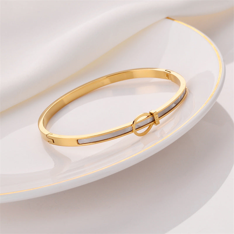 Belt Buckle Design Bracelet