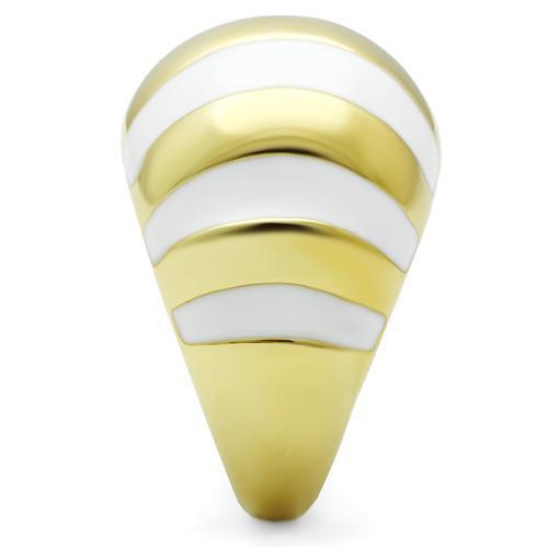Gold And White Brass Ring