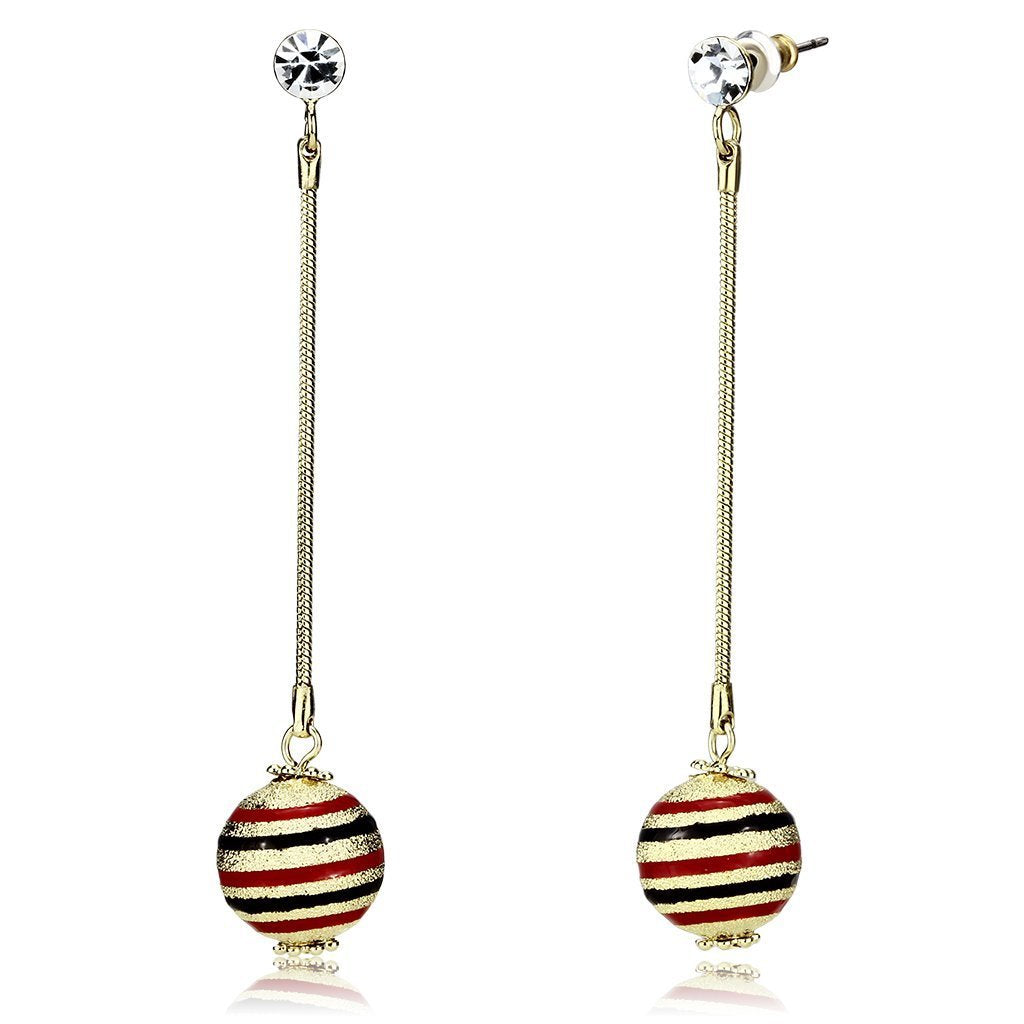 Gold Iron Earrings
