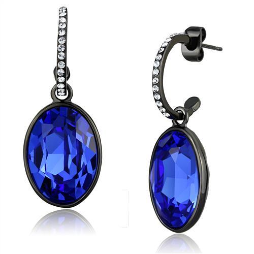 Blue Sapphire Earrings
