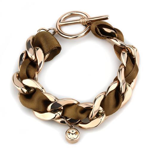 Rose Gold Light Brown Bracelet