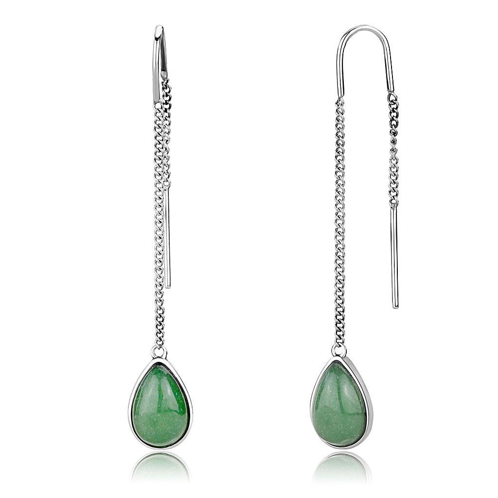 Precious Jade Earrings