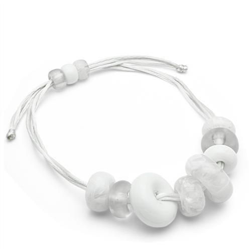 Resin White Necklace