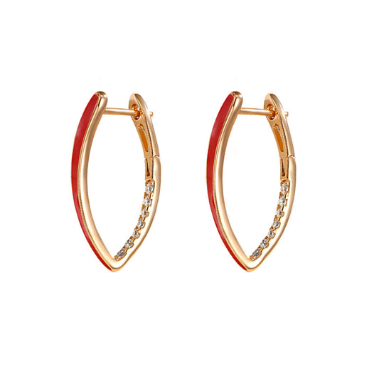 V-Shaped Exaggerated Earrings