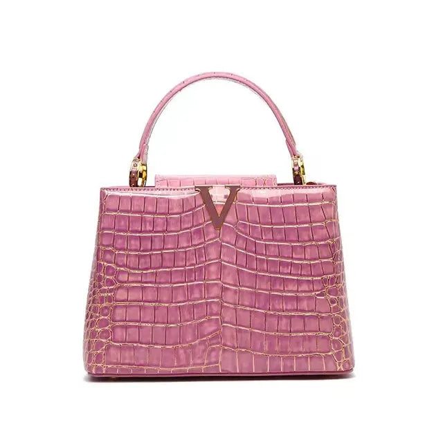 Crocodile Vintage Handbag