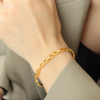 18K Gold Design Versatile Bracelet