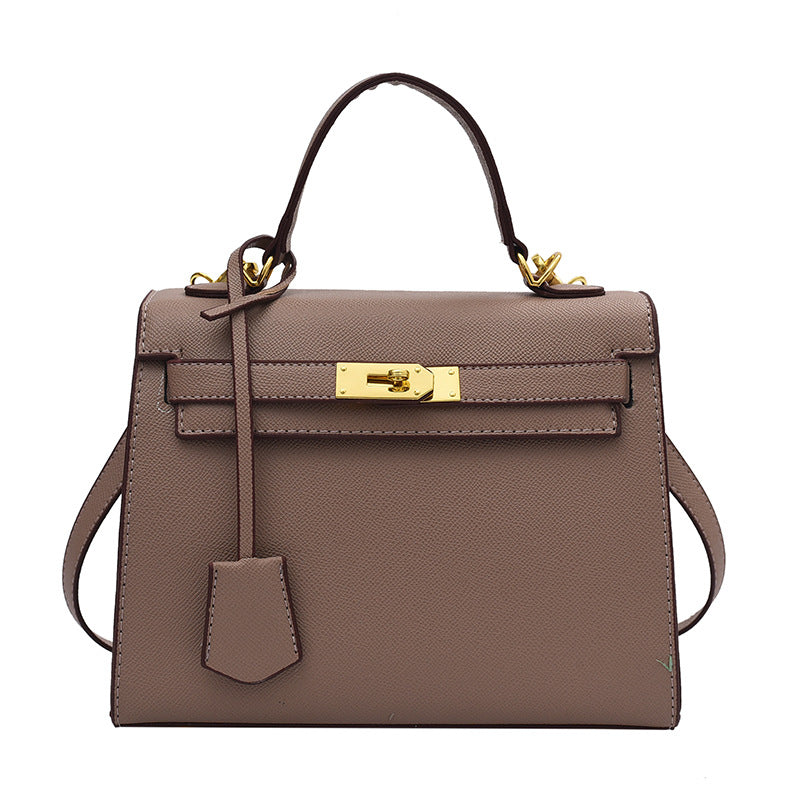 Solid Color Handbag