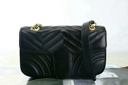 Heart V Wave Designer Crossbody Bag