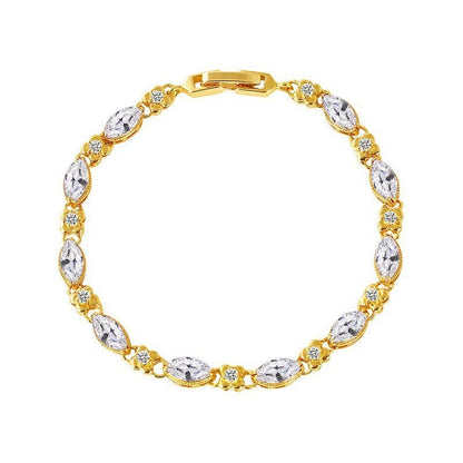 24k Gold Women's Ruby Bracelet
