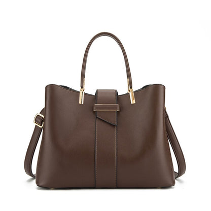 Women's Solid Leather Bag