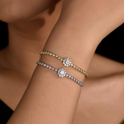 White Gold Diamond Bracelet